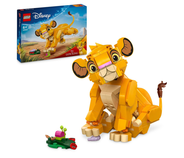 LEGO DISNEY CLASSIC 43243 Król Lew — lwiątko Simba - 1248790 - zdjęcie 2